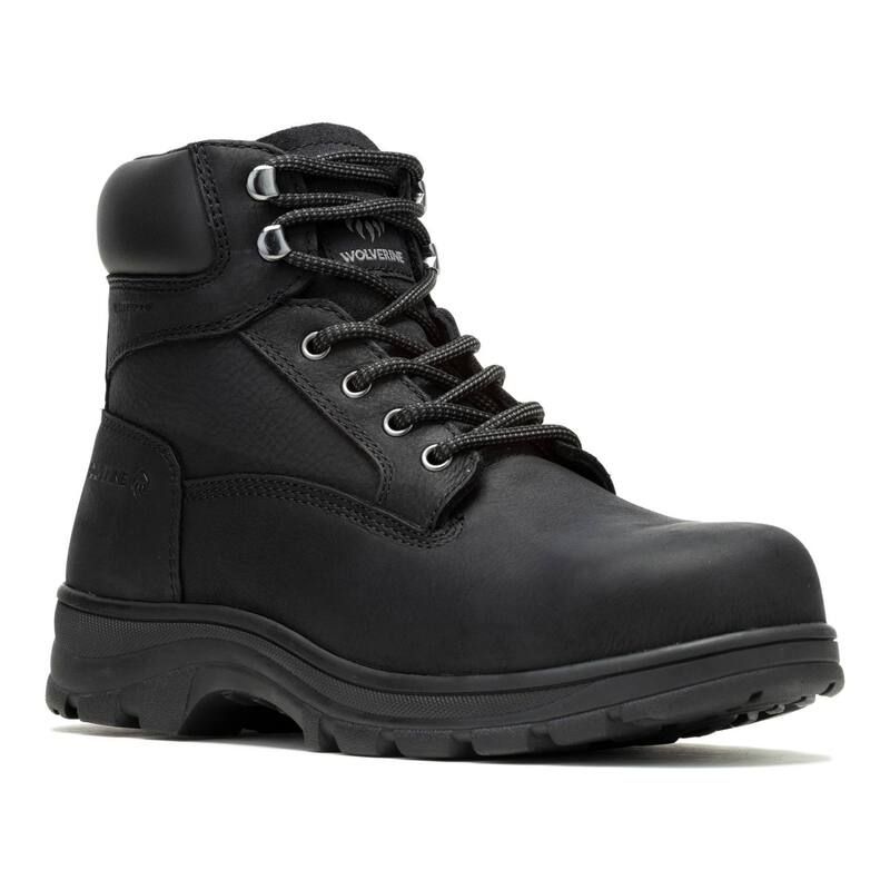ウルヴァリン メンズ シューズ ブーツ・レインブーツ Tシャツ Wolverine Carlsbad Mens Waterproof Steel Toe Work Boots Black ブラック
