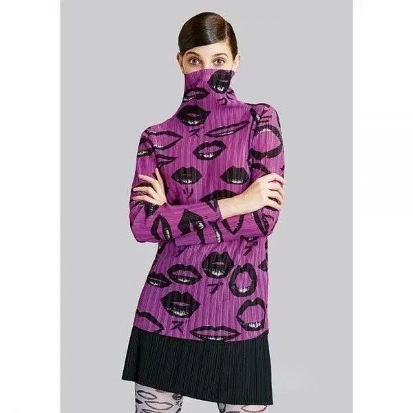 レディース PLEATS PLEASE プリーツプリーズ リップ タートルネック