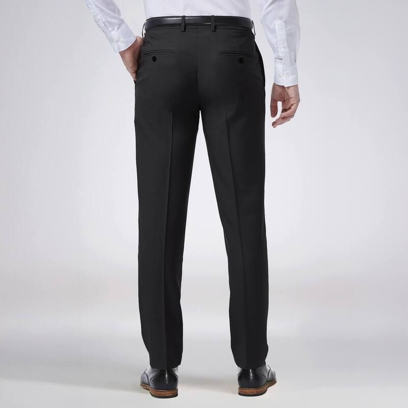 ハガー メンズ ボトムス カジュアルパンツ Men s Haggar Premium Comfort FlexWaist SlimFit Stretch FlatFront Dress Pants Light Gray グレー