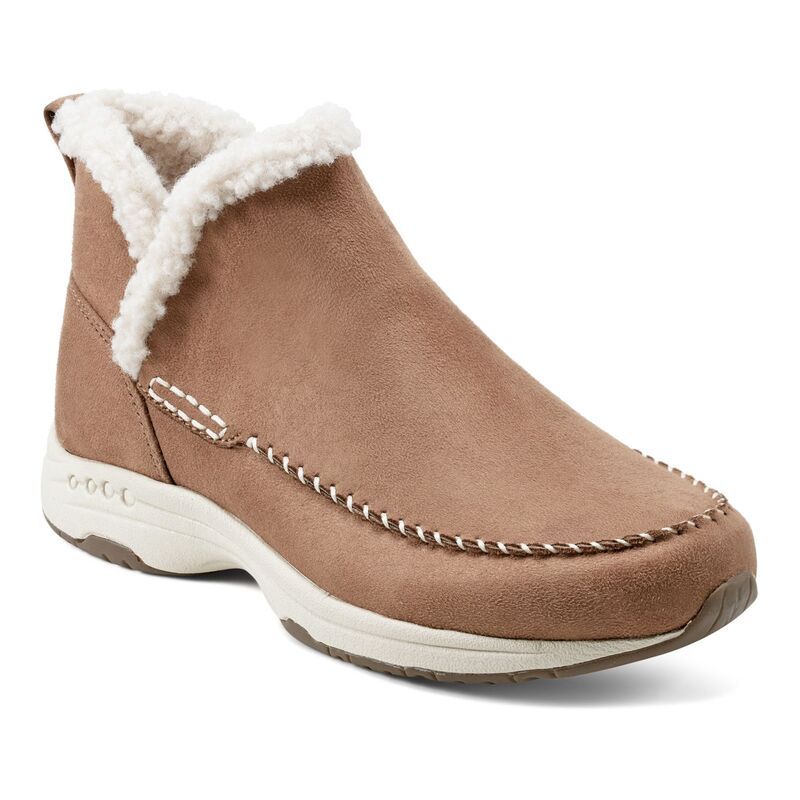 イージースピリット レディース シューズ サンダル アンクル ブーツ Easy Spirituva Traveltime PullOn Womenslipper Ankle Boots Medium Brown ブラウン