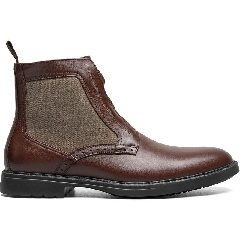 ステイシーアダムス メンズ シューズ ブーツ・レインブーツ レース Stacy Adams Thompson Mens Elastic Lace Boots Brown ブラウン