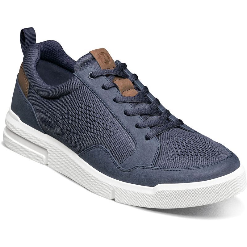 ノンブッシュ メンズ シューズ スニーカー Nunn Bush Kore City Rally Mens Moc Toe Sneaker Navy Multi ネイビー