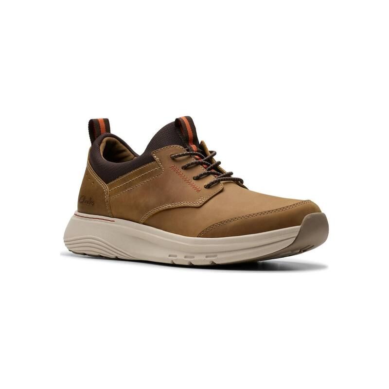 クラークス メンズ シューズ オックスフォード Clarks Motion Trek EZ MenslipOn Shoes Brown ブラウン