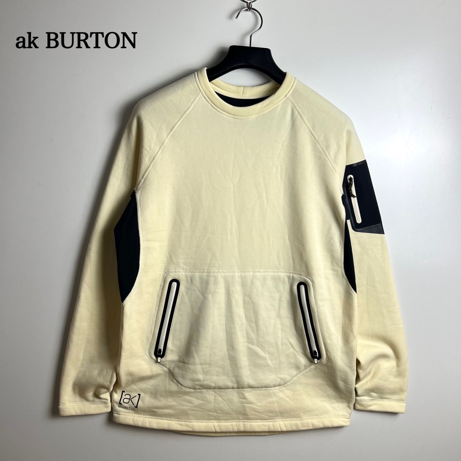 ak BURTON POLARTEC Piston Crew M エーケー バートン ピストンクルー スノボー インナー ポーラテック フリース ソフト 雪山