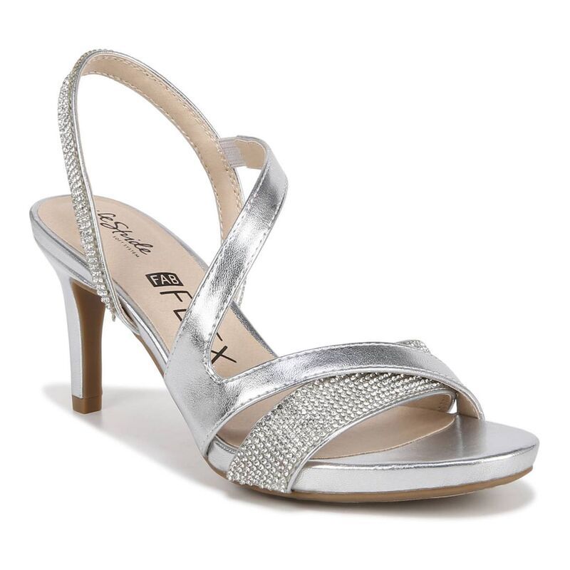 ライフストライド レディース シューズ パンプス LifeStride Mia Glitz Womenstrappy Pumpsilver シルバー
