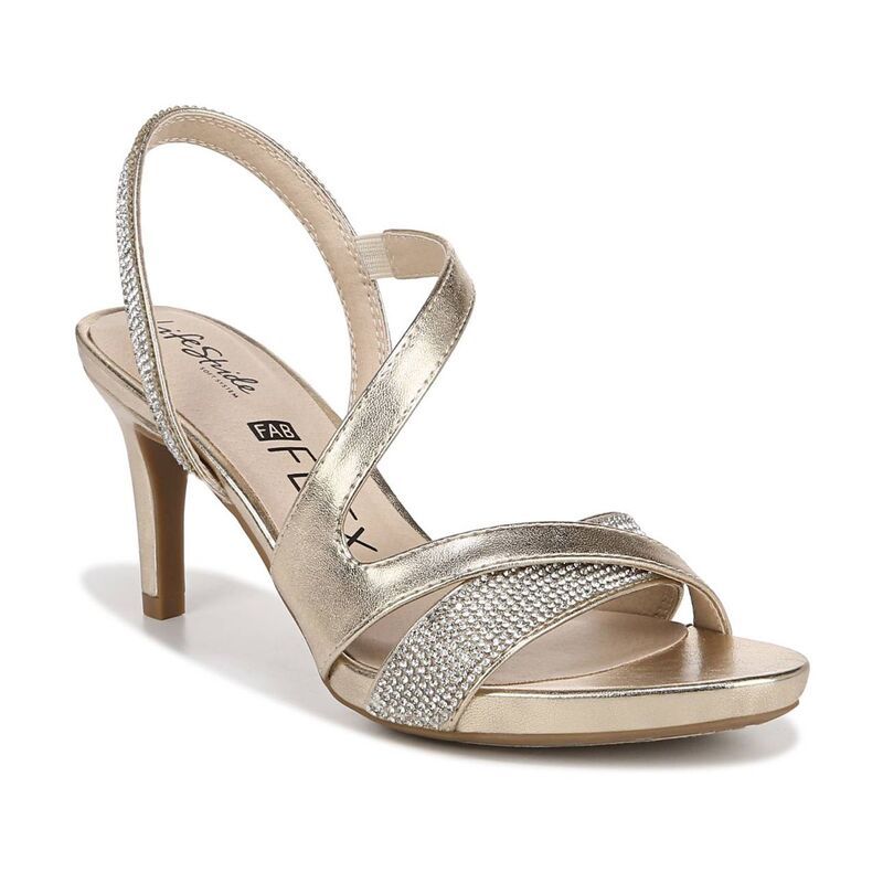 ライフストライド レディース シューズ パンプス LifeStride Mia Glitz Womenstrappy Pumps Gold ゴールド