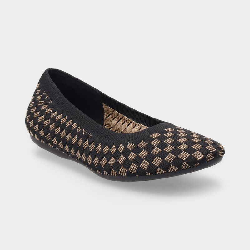 クロフト＆バロー レディース シューズ サンダル Croft Barrow Sonya Womens Ballet Flats Mlticheck