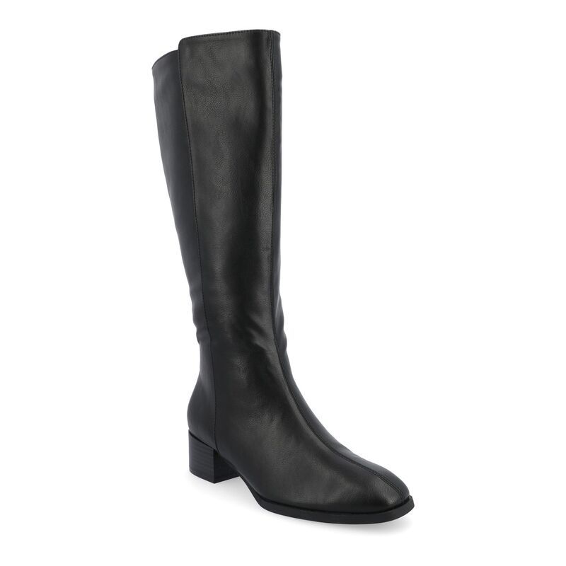 ジャーニー レディース シューズ ブーツ・レインブーツ Journee Devri Womens KneeHigh Boots Black ブラック