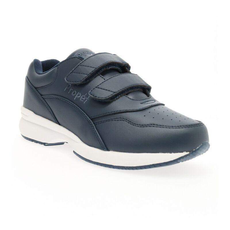 プロペット レディース シューズ スニーカー レザー Propetour Walker Womens Leather Sneakers Navy ネイビー