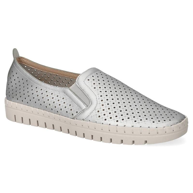 イージーストリート レディース シューズ サンダル スニーカー Easy Street Fresh WomenslipOn Sneakersilver シルバー