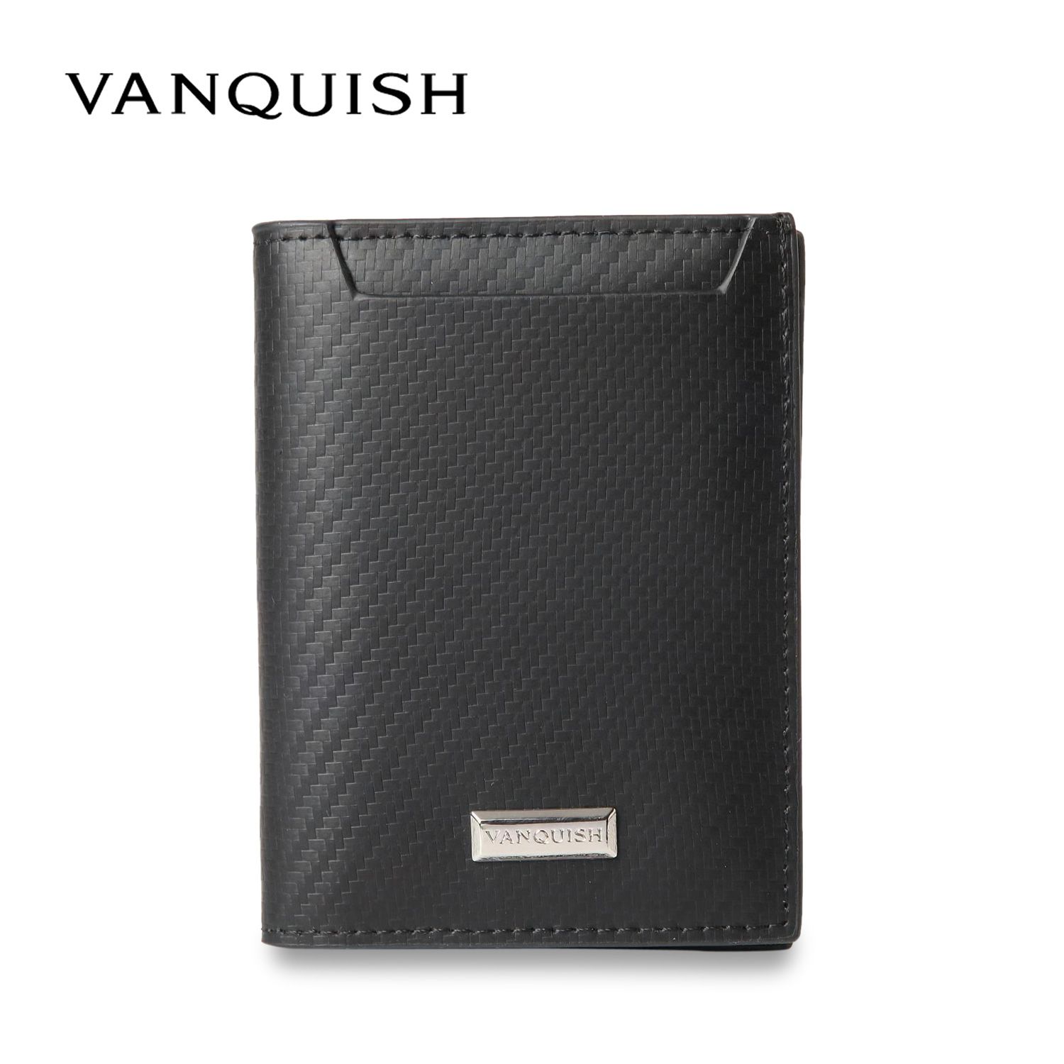 ヴァンキッシュ VANQUISH 二つ折り財布 メンズ 本革 WALLET 43250