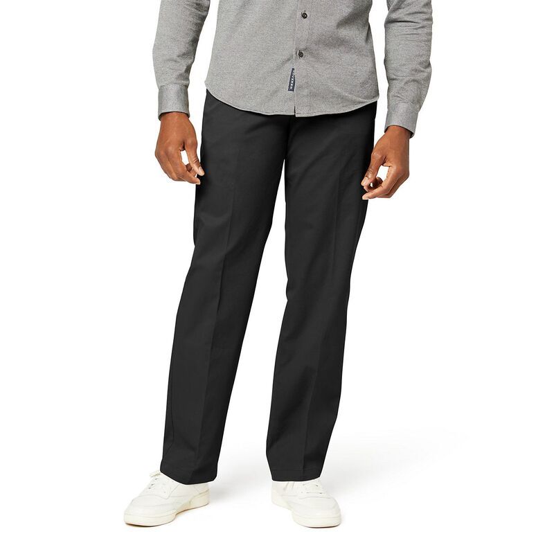 ドッカーズ メンズ ボトムス カジュアルパンツ Mens Dockers Workday ClassicFit Smart 360 FLEX Khaki Pants Black ブラック
