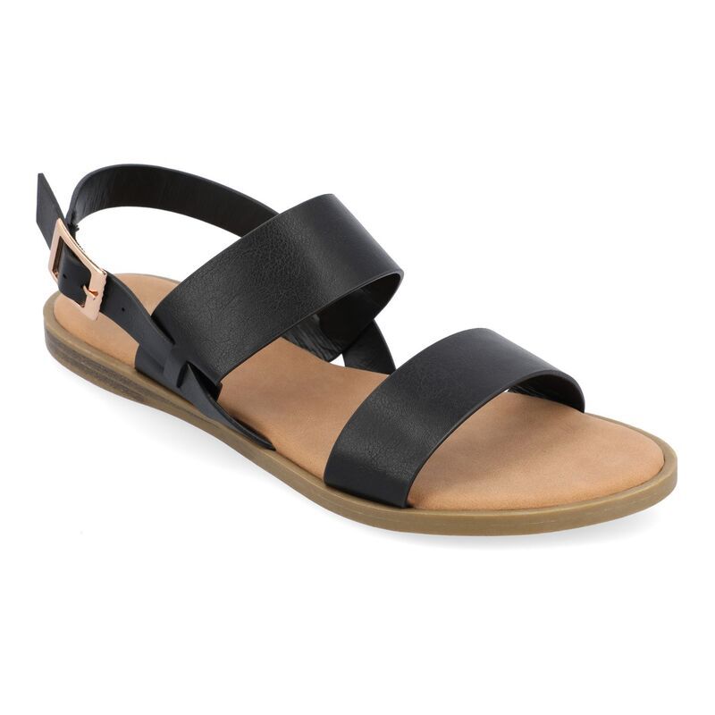 ジュルネ コレクション レディース シューズ サンダル Journee Collection Womens Lavine Sandals Black ブラック