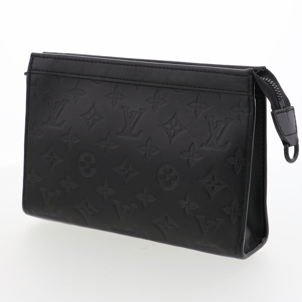 LOUIS VUITTON ルイ・ヴィトン ガストン ウエアラブル ウォレット ショルダーバッグ M81115 メンズ モノグラムシャドウ ブラック 中古