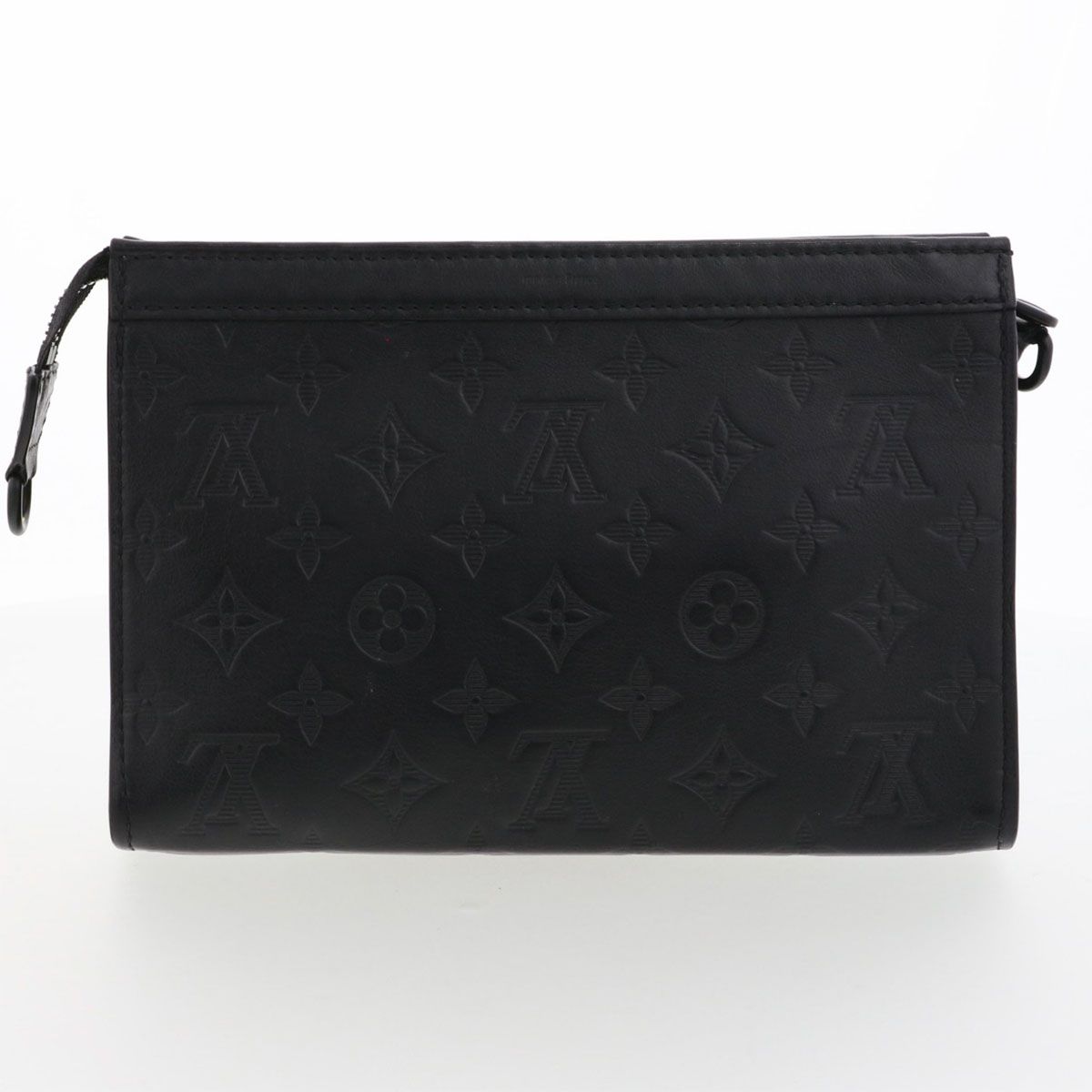 LOUIS VUITTON ルイ・ヴィトン ガストン ウエアラブル ウォレット ショルダーバッグ M81115 メンズ モノグラムシャドウ ブラック 中古