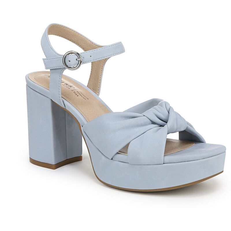 ライフストライド レディース シューズ パンプス プラットフォーム ヒール LifeStride August Womens Platform Heels Blue ブルー