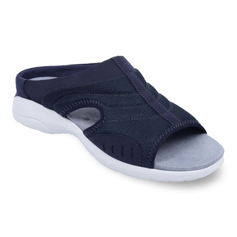 イージースピリット レディース シューズ サンダル Easy Spiritraciee Womenslide Sandals Dress Blue ブルー