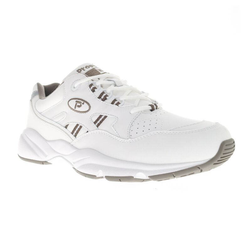 プロペット メンズ シューズ スニーカー Propet Stability Walker Mensneakers White Taupe ホワイト