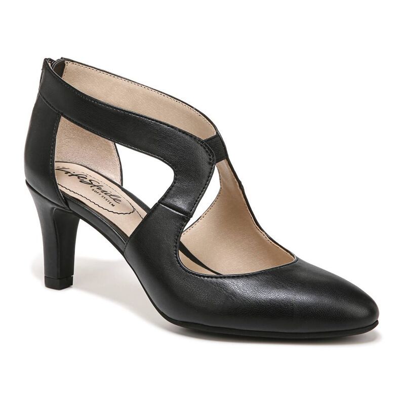 ライフストライド レディース シューズ パンプス ヒール LifeStride Giovanna 2 Womens Higheels Black Smooth ブラック