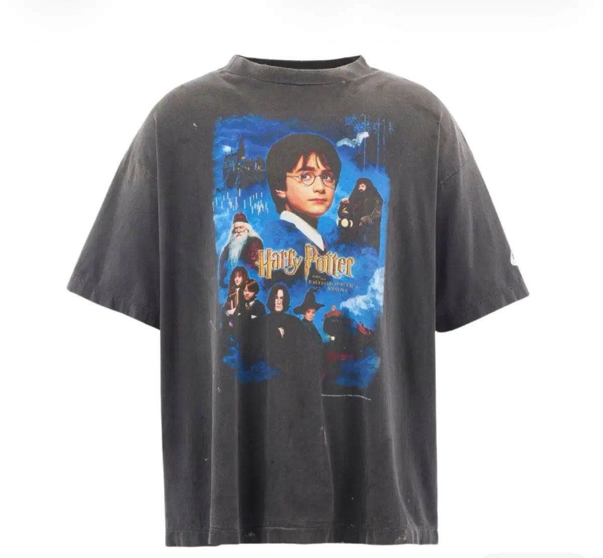 セイントルイス x ハリーポッター 魔法使いの石 ショートスリーブ Tシャツ ブラック - 25A