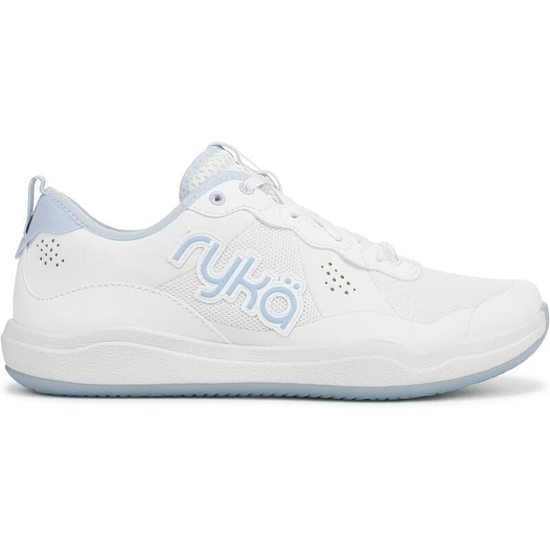 ライカ レディース シューズ スニーカー Ryka Court Agility Womens Cross Training Shoes White Skyride Blue ホワイト