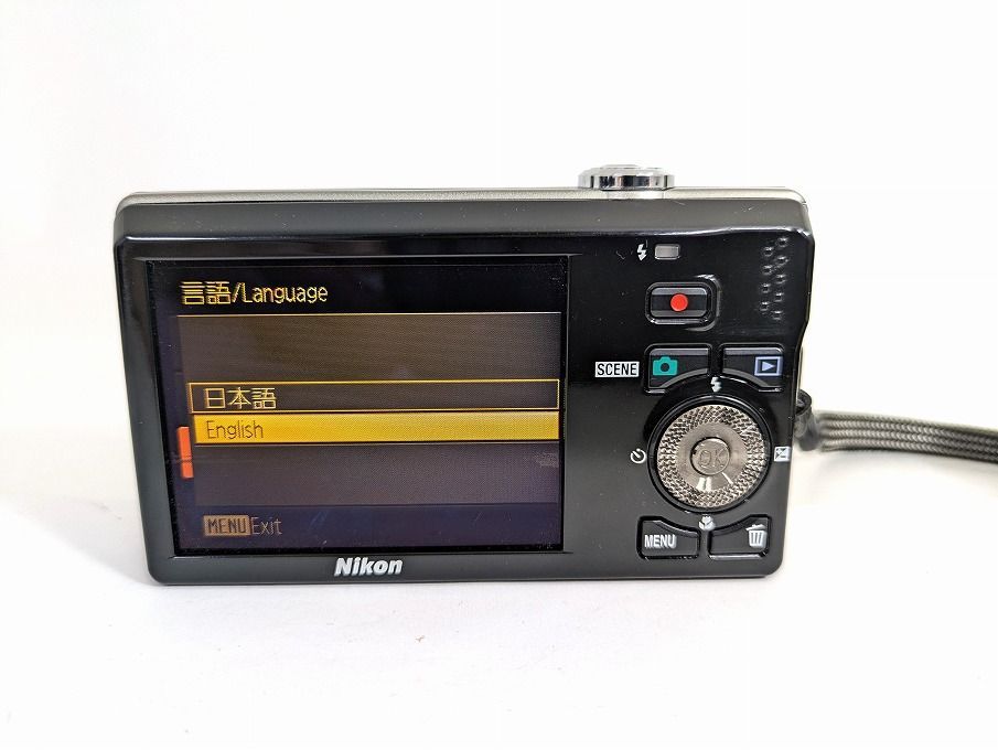 2ヶ月保証付き】Nikon COOLPIX S6000 シルバー コンデジ 光学7倍ズーム