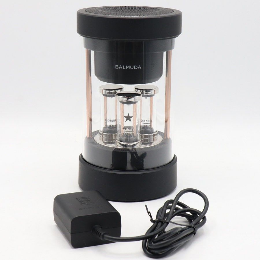 【美品】BALMUDA The Speaker M01A-BK ブラック バルミューダ ザ・スピーカー 本体