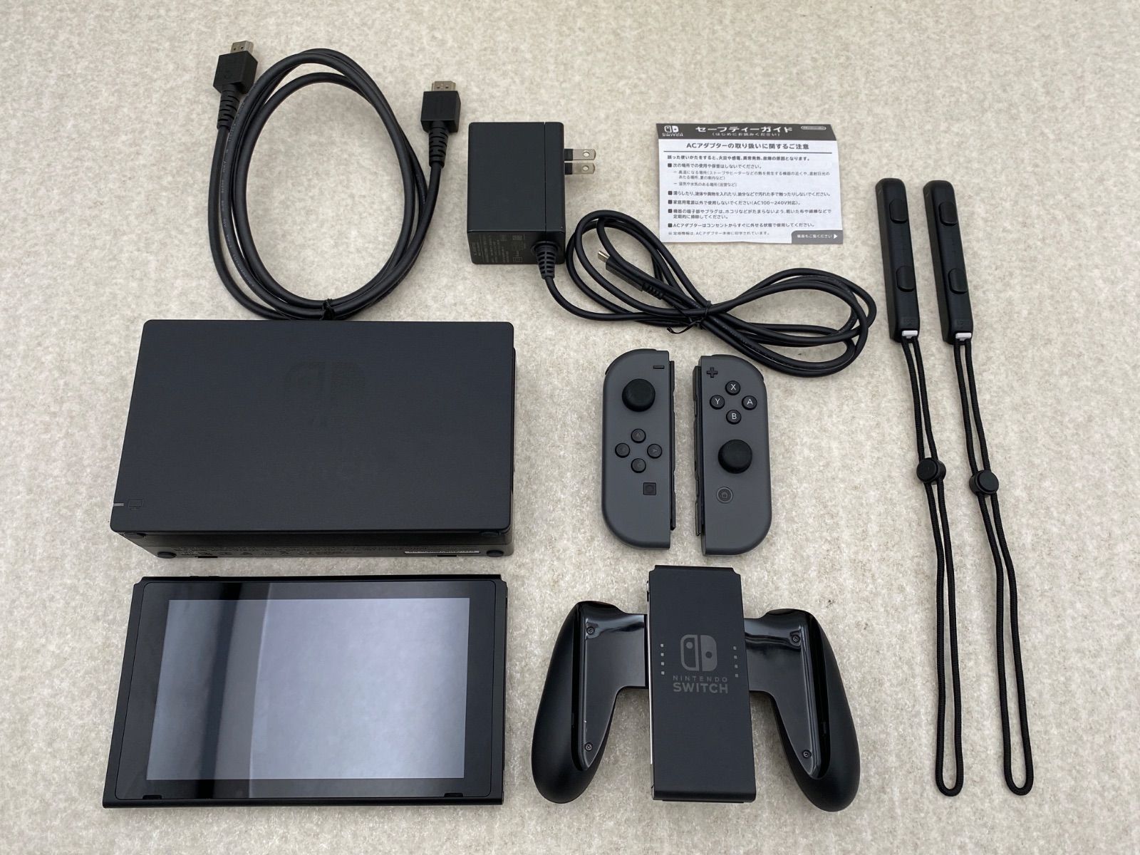 ◇Nintendo Switch Joy－Con（L）／（R） グレー （HAD－S－KAAAA