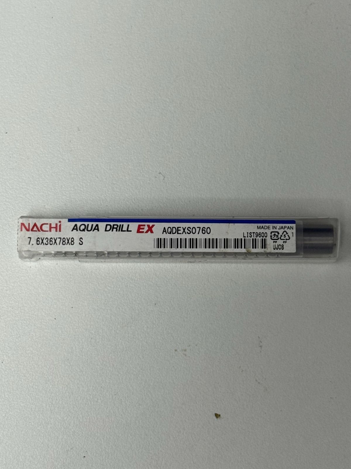 ナチ/NACHI 不二越 アクアドリルEXスタブ 7.6mm AQDEXS0760