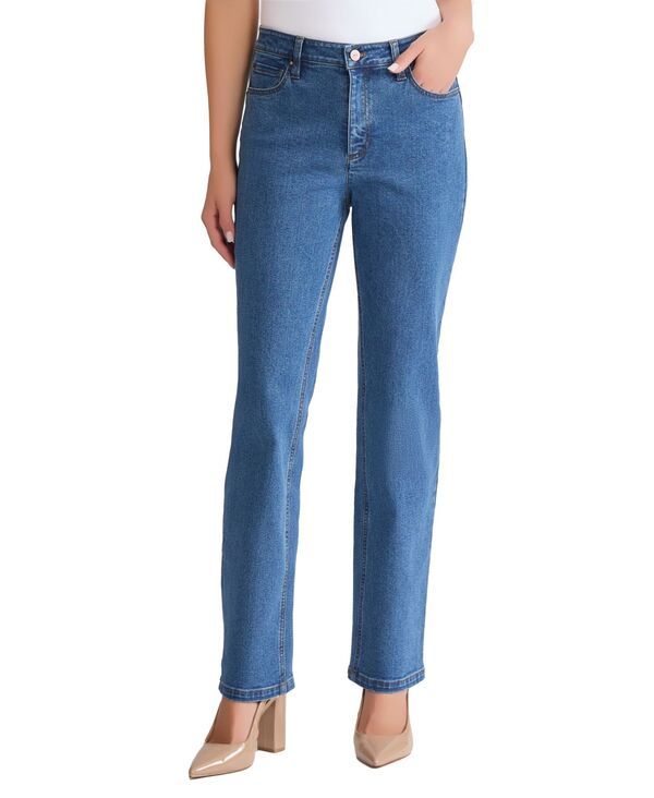 ジョーンズニューヨーク レディース ボトムス デニムパンツ アンクル ジーンズ Jones New York Womens Lexington Straight Ankle Jeans Oasis Wash