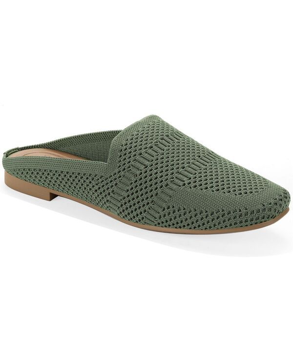 スタイルアンドコー レディース シューズ スリッポン・ローファー Style Co Womensaskiaa SlipOn Mules Olivine 12,056円