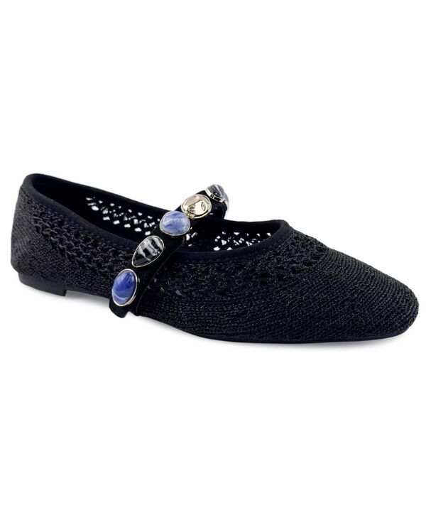 ケネスコール レディース シューズ パンプス Kenneth Cole New York Womens Zeta Mary Jane Ballet Flats Oxford Knit