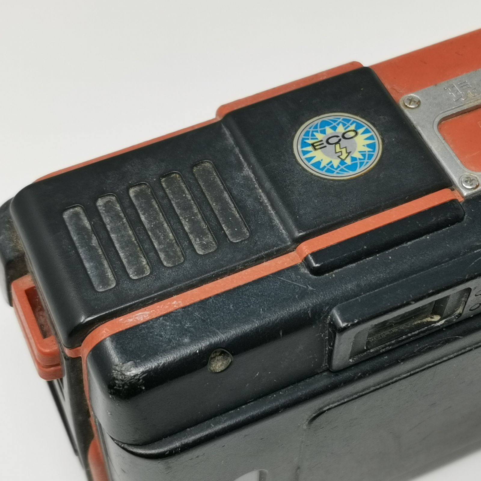 コニカ KONICA 現場監督 35WB ECO オレンジ コンパクトフィルムカメラ 汚れあり 中古品 動作未確 管理番号 ARCANKO2466
