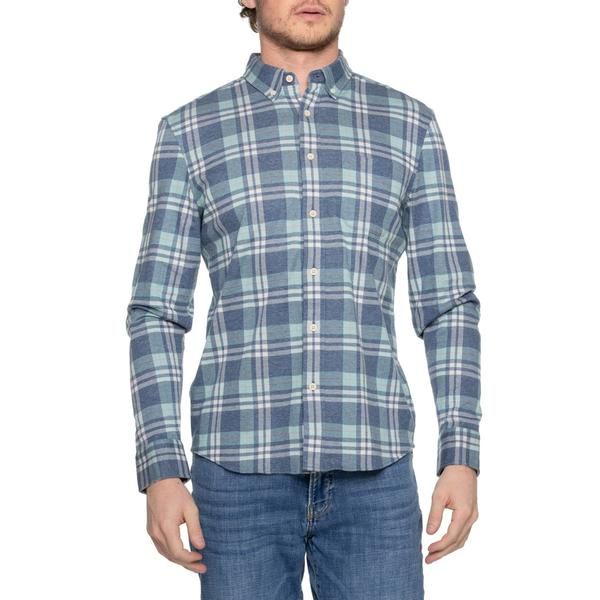ファレティ メンズ トップス Tシャツ ニット Faherty Coastline Knit Shirt Long Sleeve Holbrook Island Plaid チェック