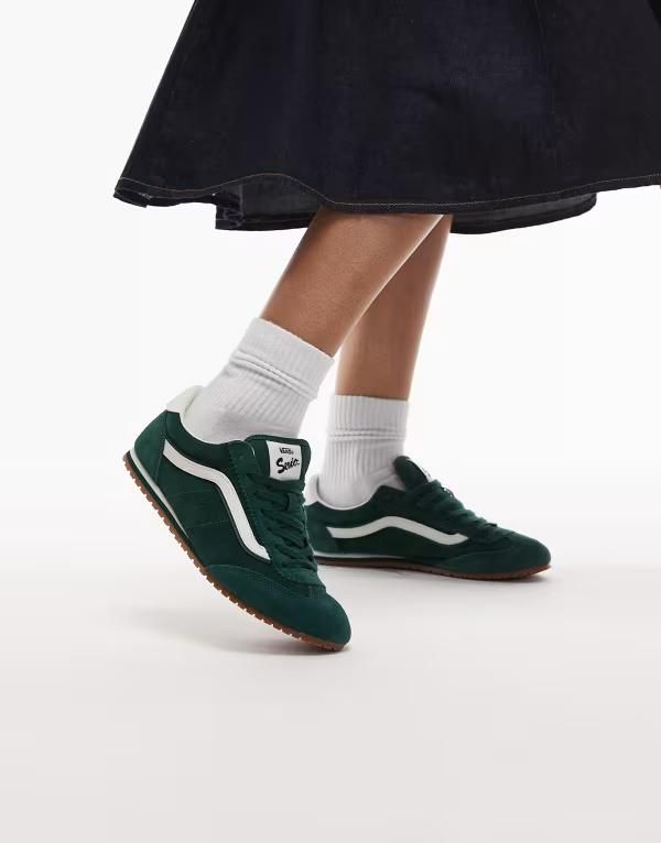 バンズ レディース シューズ スニーカー Vansuper Lowpro sneakers in dark GREEN グリーン