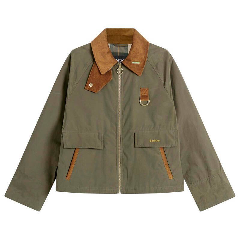 バブアー レディース アウター ジャケット・ブルゾン Barbour Iconspey Showerproof Jacket Ivy Green Ancient グリーン