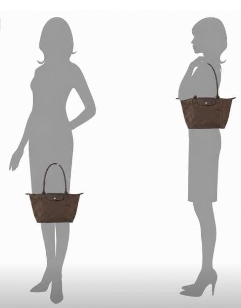 ?＠ロンシャンSトートバッグLONGCHAMP ル・プリアージュブラウン茶 