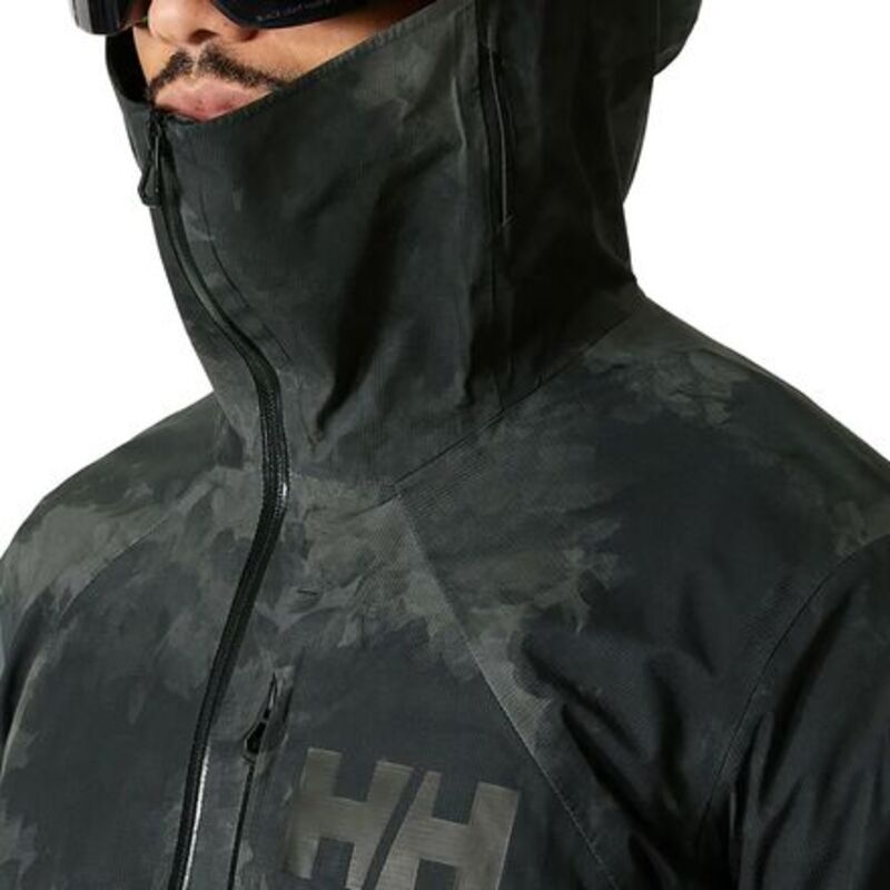 ヘリーハンセン メンズ アウター ジャケット・ブルゾン Helly Hansen Ridge Infinity Shell Jacket Mens Black Marble ブラック