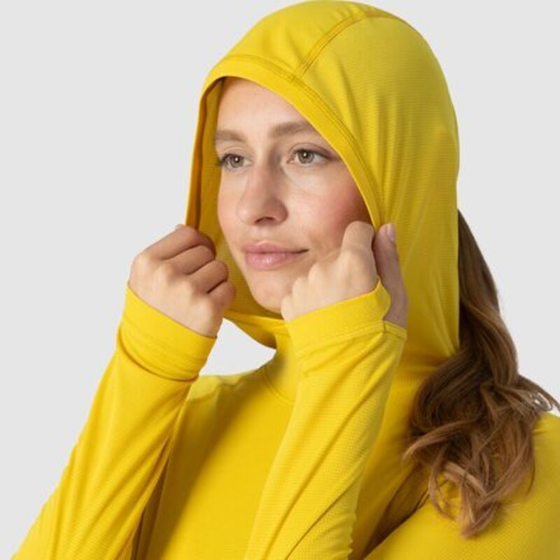 アウトドアリサーチ レディース トップス Tシャツ パーカー Outdooresearch Echoodie Womens Yellowpoplar イエロー