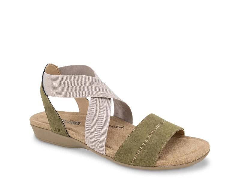 ジャイビーユー レディース シューズ サンダル JBUMeg Sandal TaupeOlive Green グリーン