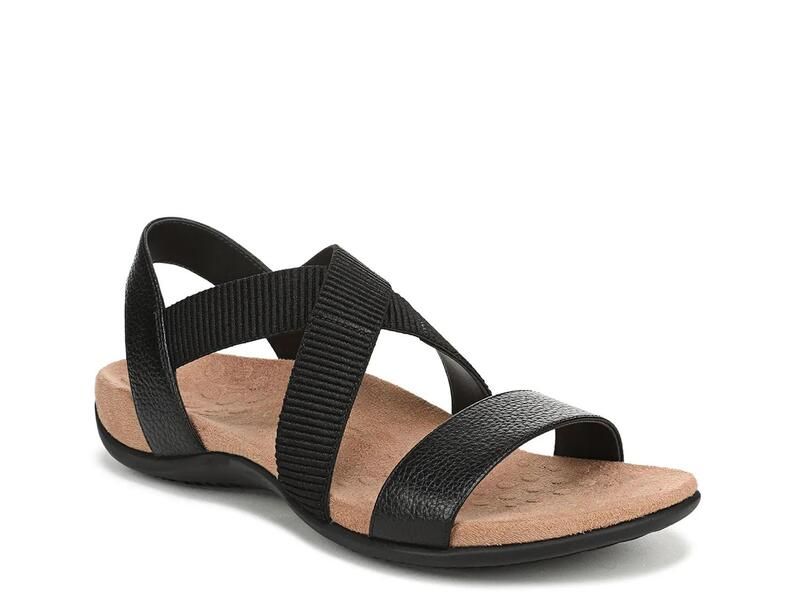 バイオニック レディース シューズ サンダル VionicRaina Sandal Black Leather ブラック