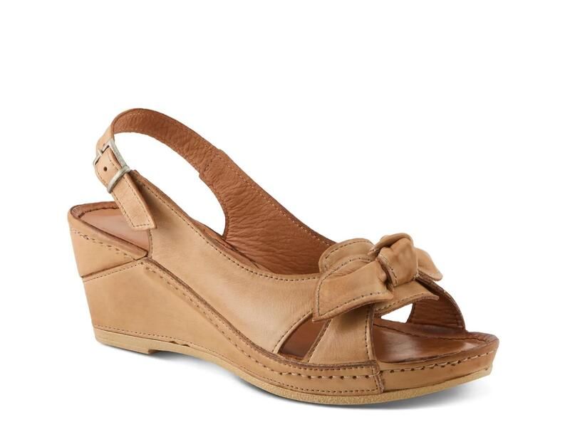 スプリングステップ レディース シューズ サンダル Spring StepChassidy Wedge Sandalight Brown ブラウン