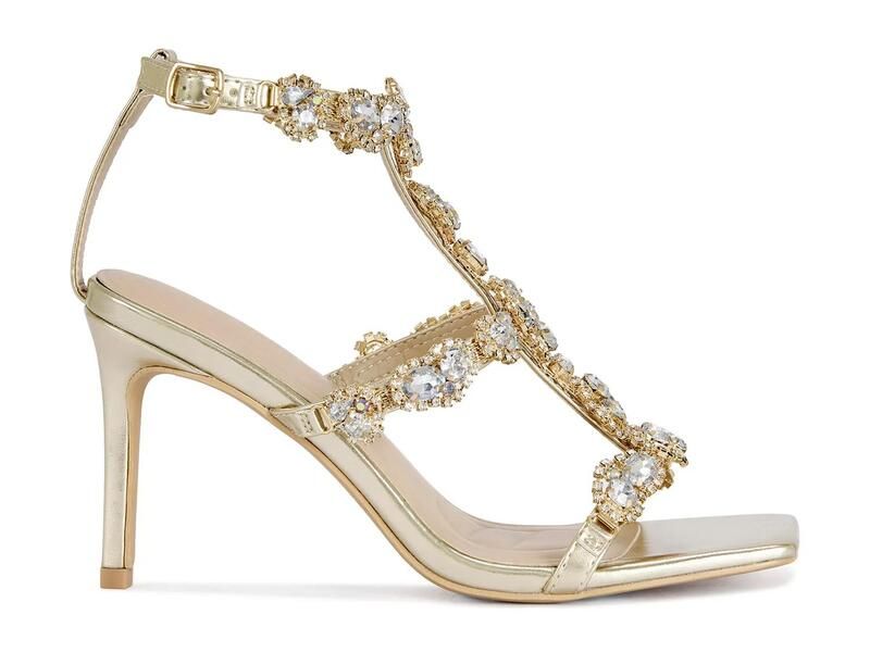 アザレア ワン レディース シューズ サンダル Azalea WangZeta Sandal Gold Metallic ゴールド