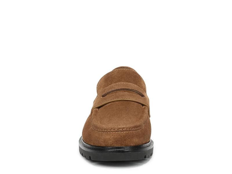 ヴィンス レディース シューズ スリッポン・ローファー VinceSiena Penny Loafer Womens Elmwood Brown Suede ブラウン