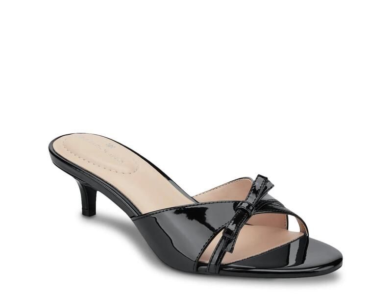 バンドリーノ レディース シューズ サンダル BandolinoRissie Sandal Black Patent ブラック