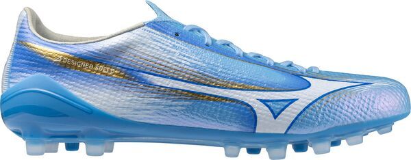 ミズノ メンズ シューズ スニーカー Mizuno Alpha III Japan AG Soccer Cleats BlueWhite ホワイト