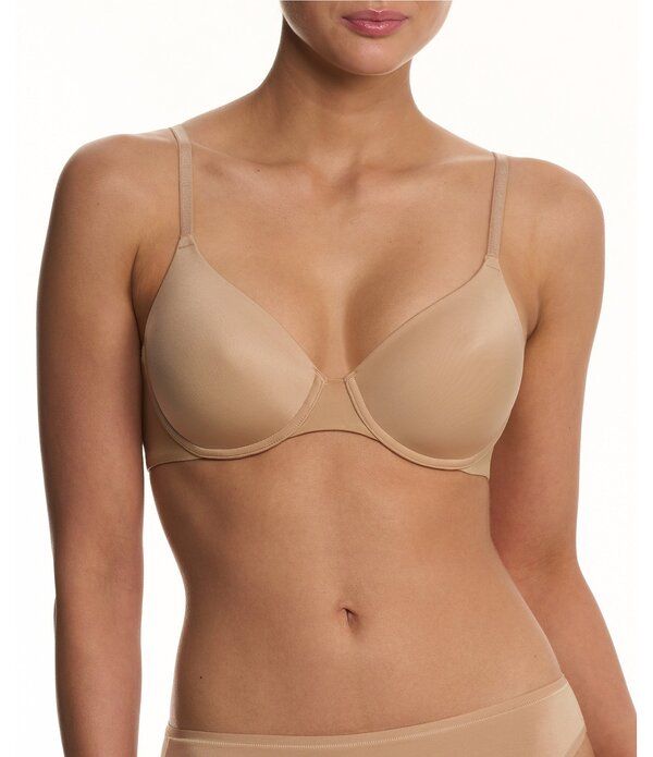 ナトリ レディース アンダーウェア ブラジャー Tシャツ Natori EverFit Seamless Convertible TShirt Bra Cafe