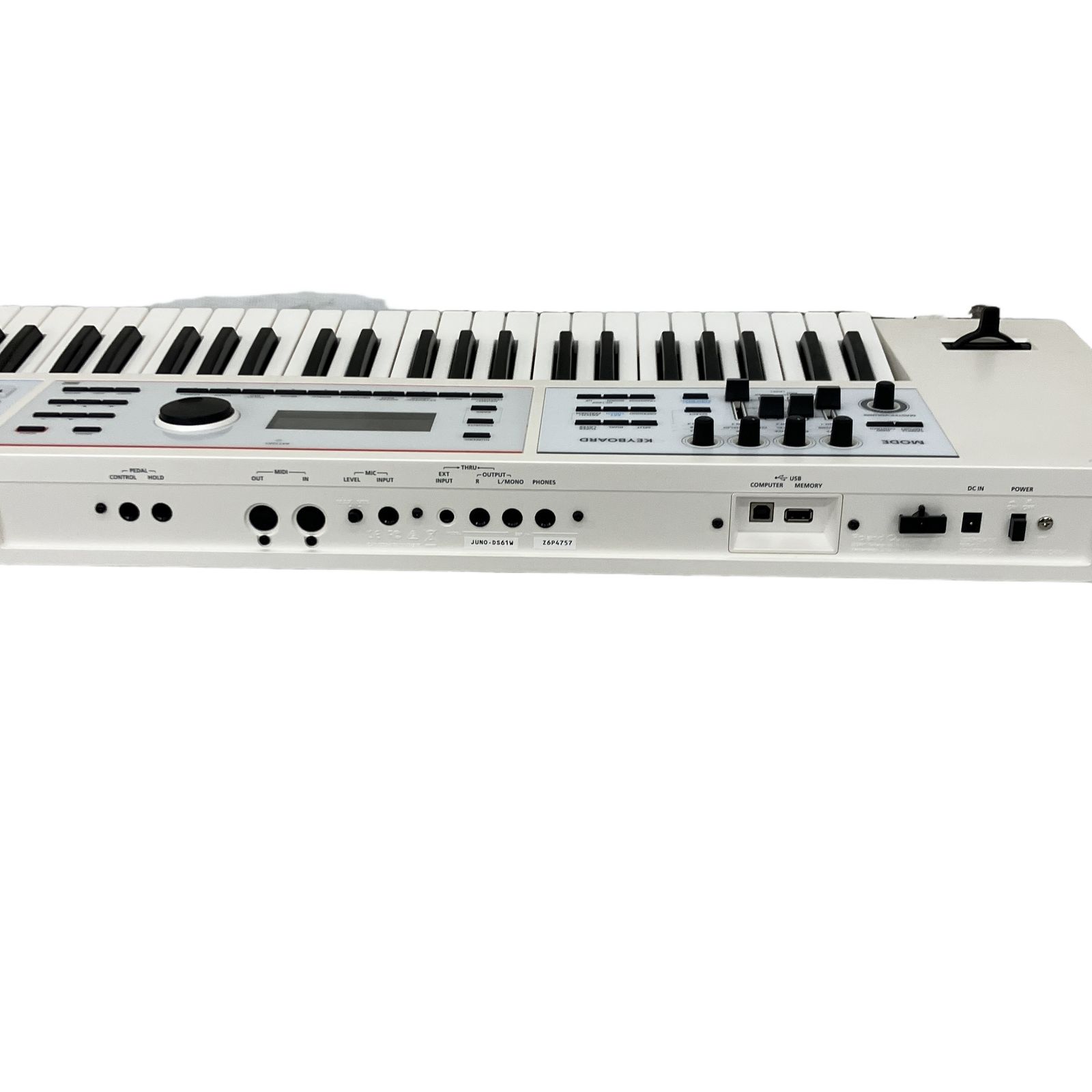 Roland JUNO-DS61 シンセサイザー キーボード ペダル スタンド付き