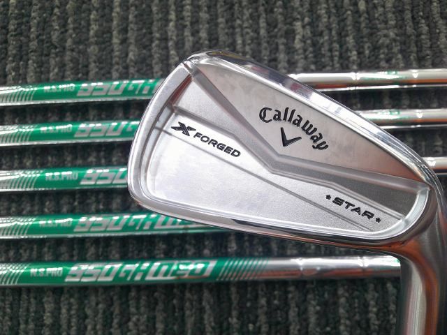 中古 アイアンセット キャロウェイ X-FORGED STAR 2024/NSPRO950GHneo(JP) 6本セット/S/23[2722]■博多