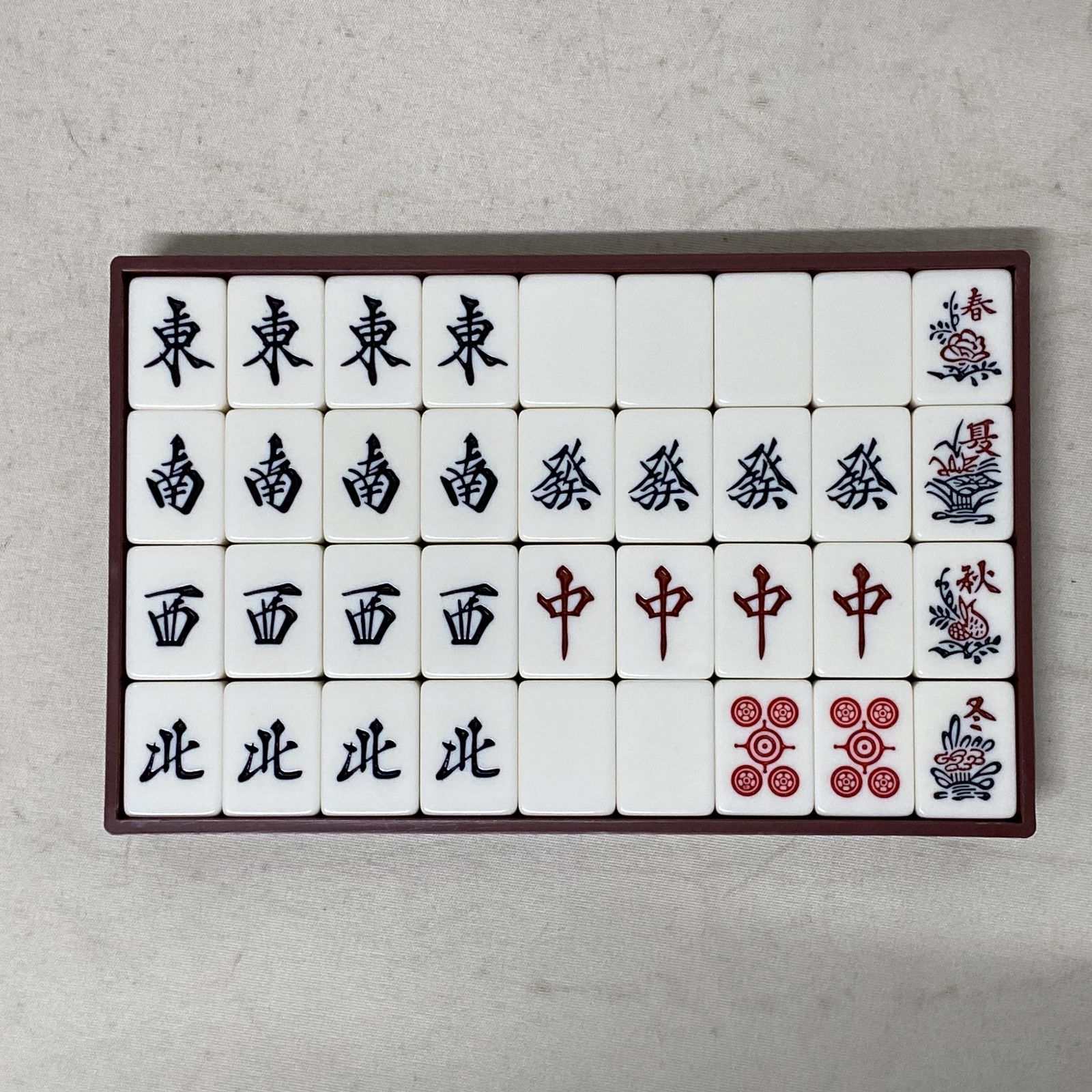 浜館29-1436] 任天堂 麻雀牌セット 役満 特重 [中古品] - メルカリ